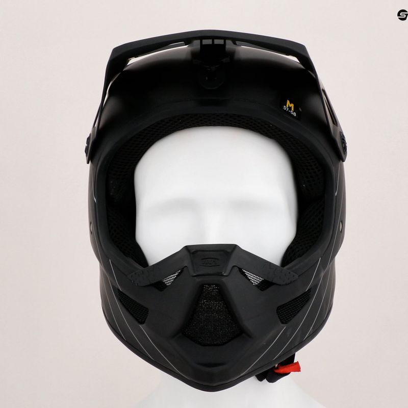 Casco da bici 100% Status black 10