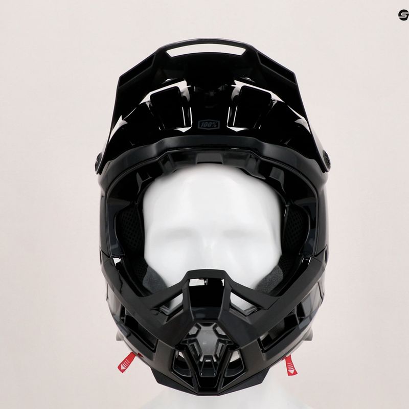 Casco da bici 100% Aircraft 2 nero 7
