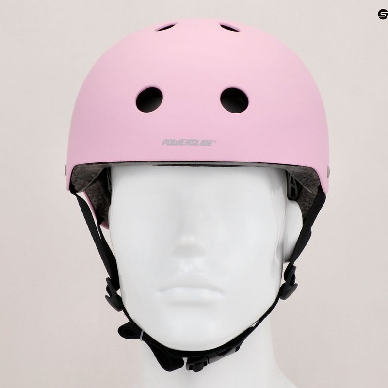 Casco Powerslide Allround Adventure rosa fondente 10