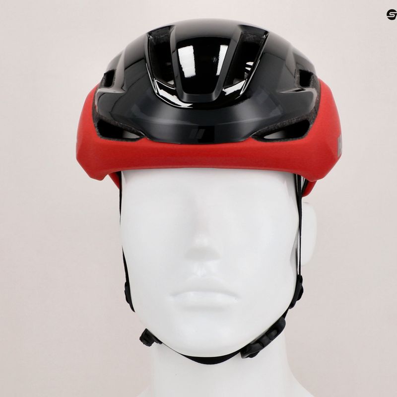 Casco da bicicletta HJC Valeco 2 mt gl rosso/nero 13