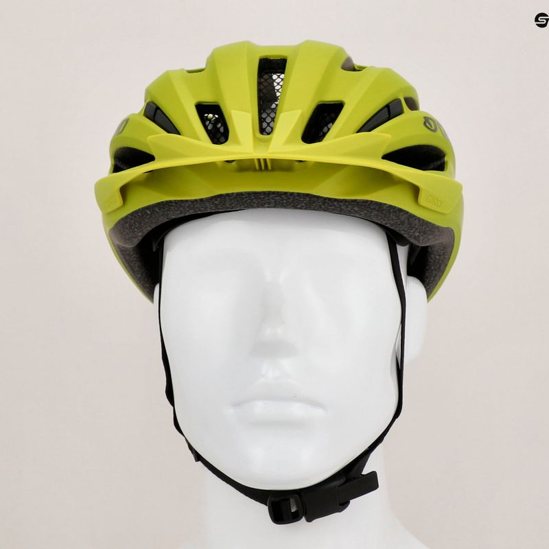 Casco da bicicletta Giro Register II opaco ano lime 7