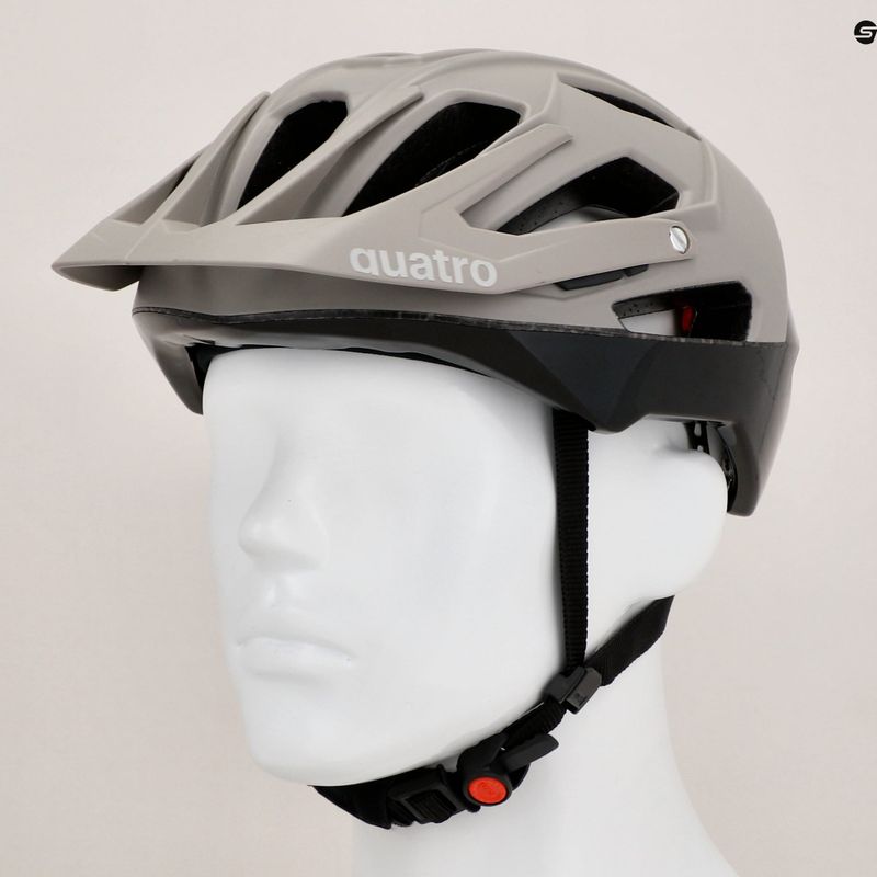 Casco da bicicletta UVEX Quatro CC quercia marrone/nero 13