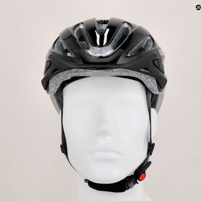 Casco da bicicletta UVEX True nero/argento 14