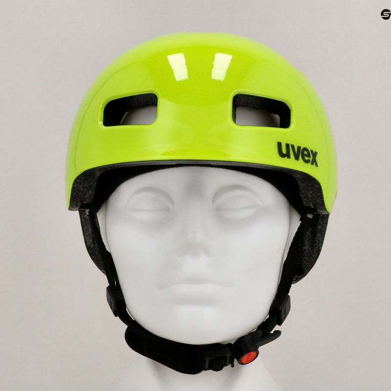 Casco da bici per bambini UVEX HLMT 4 giallo neon 12