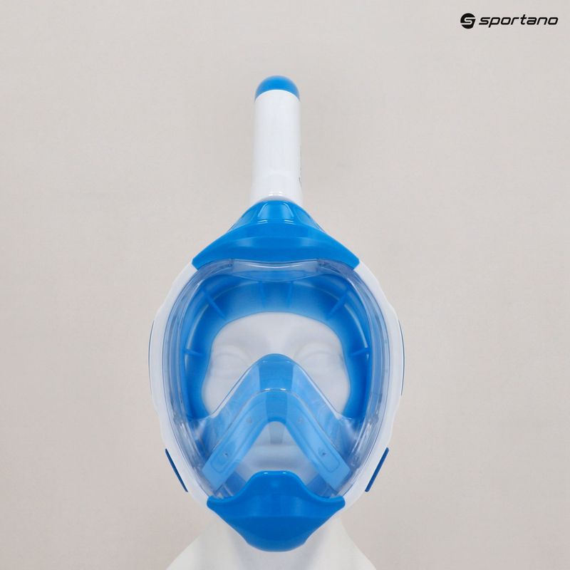 Maschera integrale per bambini per lo snorkeling AQUASTIC KAI Jr blu 13