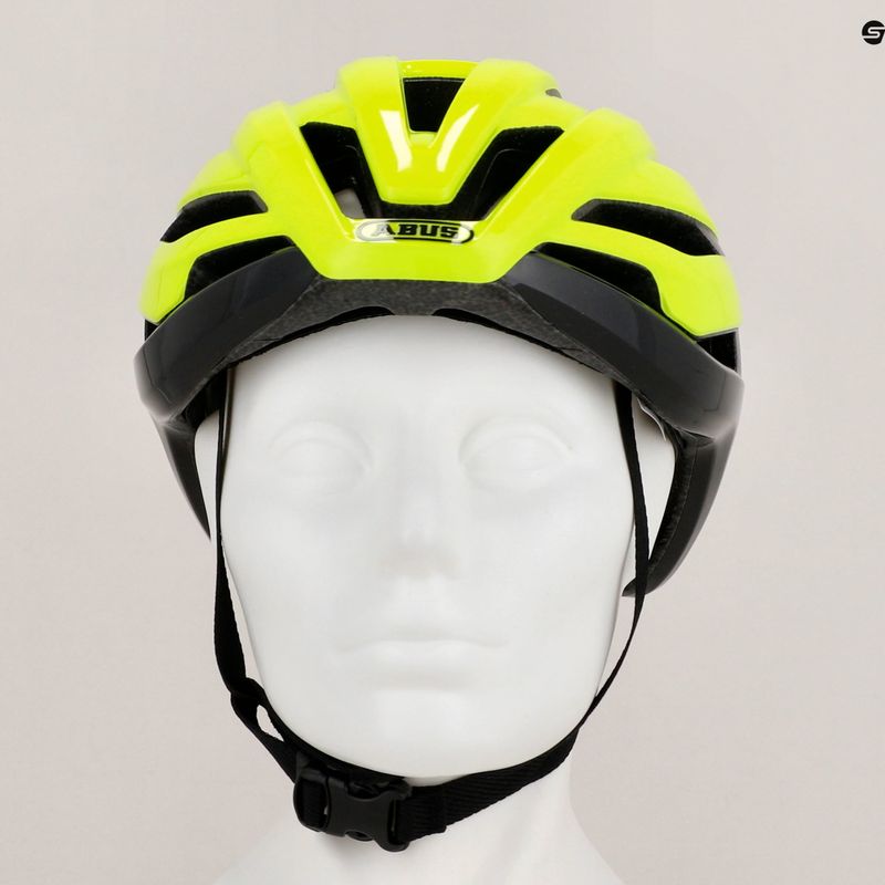 ABUS StormChaser casco da bicicletta giallo neon 9