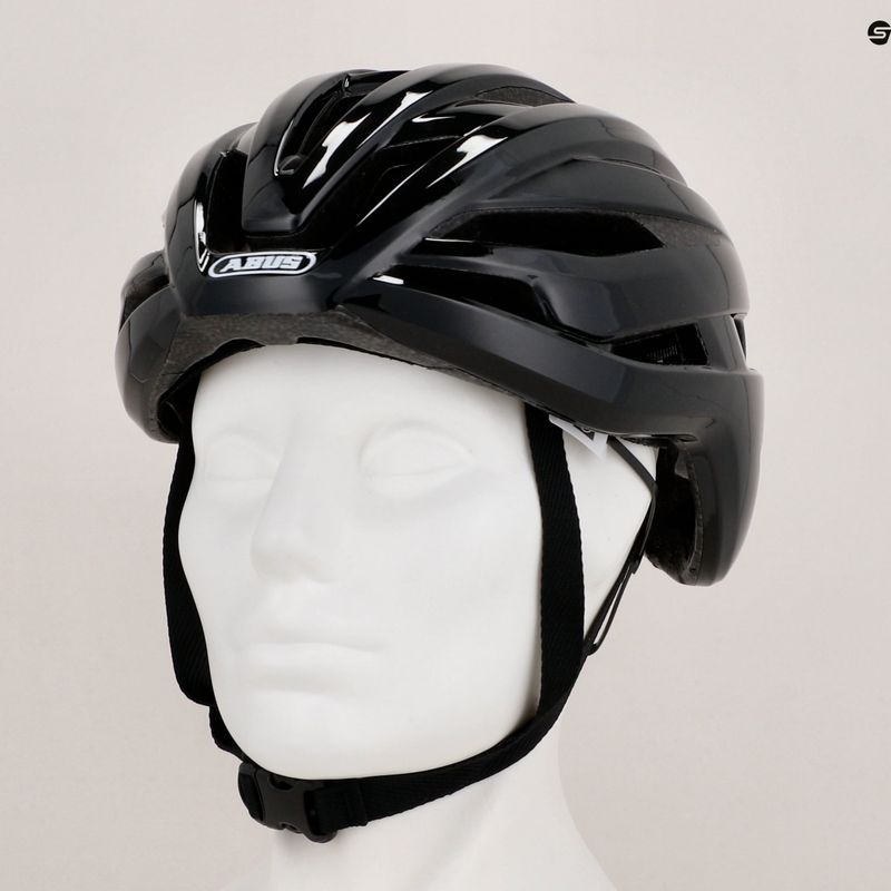 Casco da bicicletta ABUS StormChaser nero lucido 9