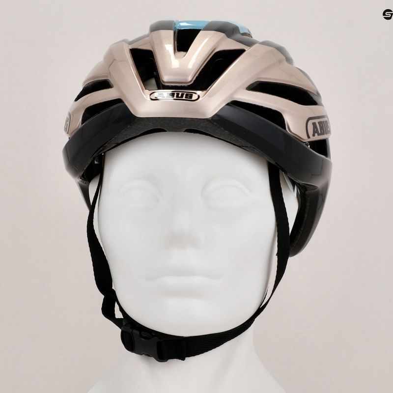 Casco da bicicletta ABUS StormChaser oro champagne 9