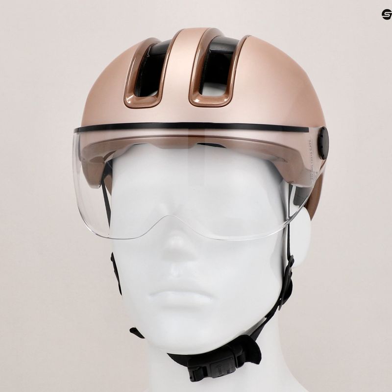 ABUS casco da bicicletta Hud-y Ace oro champagne 9