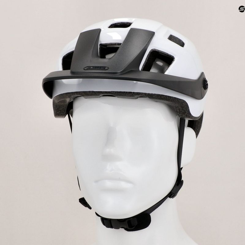 Casco da bici ABUS MoTrip bianco lucido 9