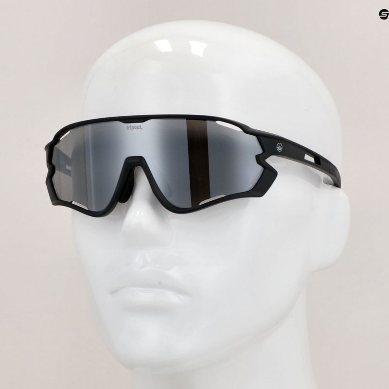 Occhiali da sole Tripout Force axiom nero/argento scuro 7