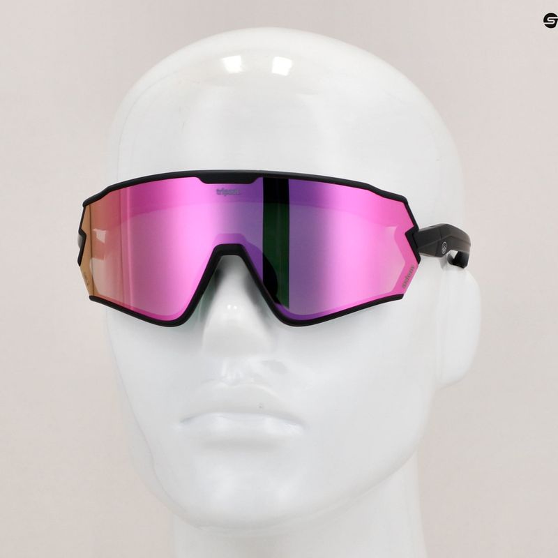 Occhiali da sole Tripout Infinity axiom nero/rosa 7