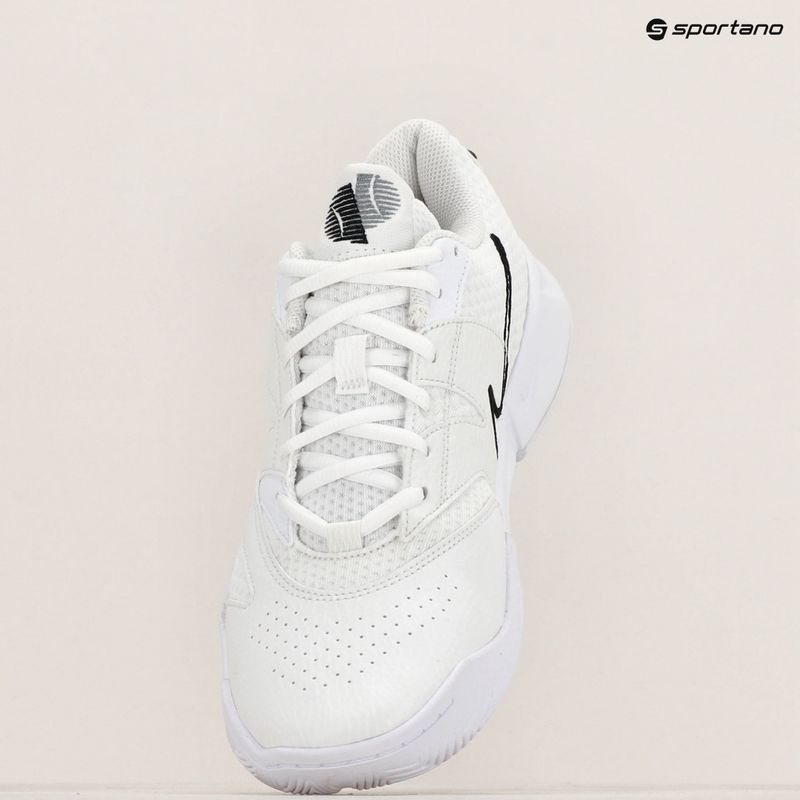 Scarpe da tennis da uomo Nike Court Lite 4 bianco/nero/bianco scuro 9