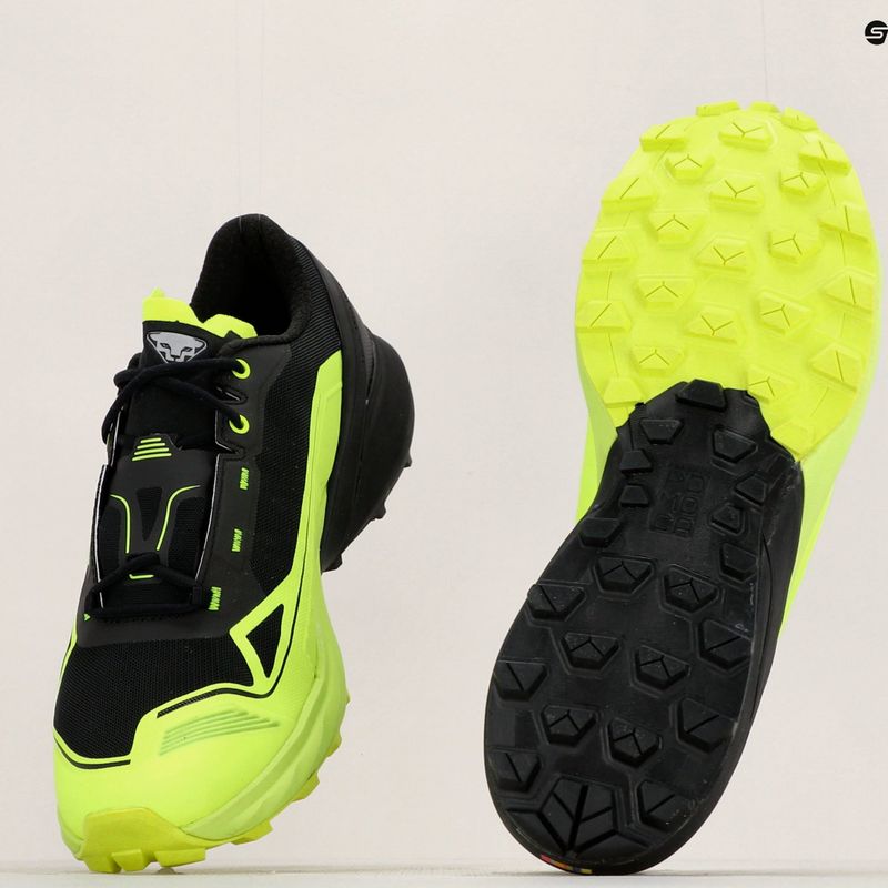 Scarpe da corsa DYNAFIT Ultra 50 da uomo, giallo neon/nero. 11