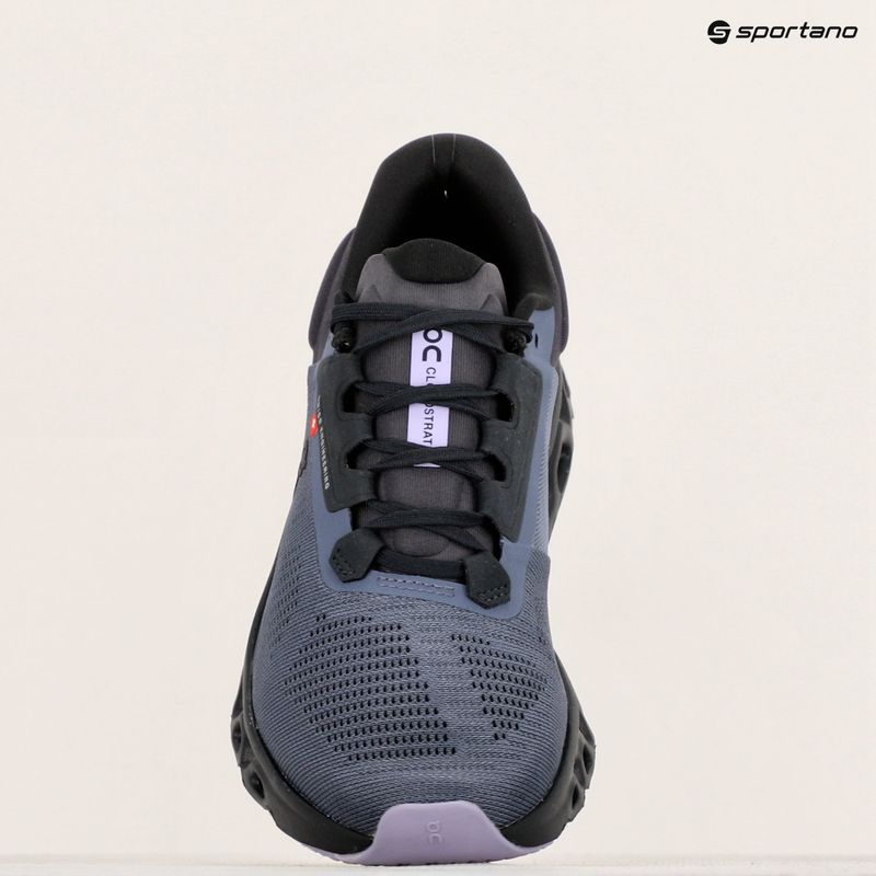 Scarpe da corsa da donna On Cloudstratus 3 metallo/glicine 16
