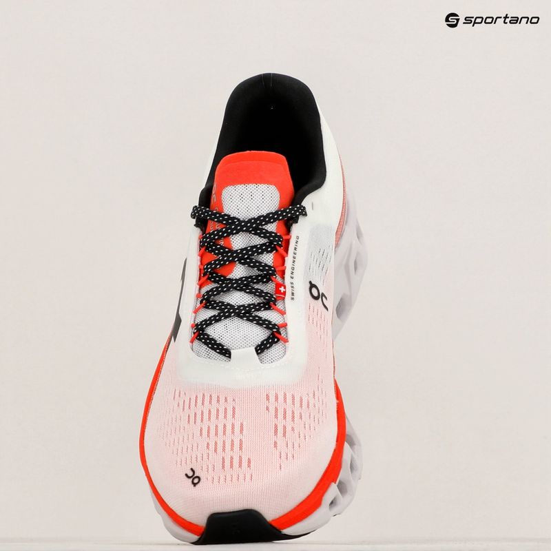 Scarpe da corsa On Running Cloudmonster 2 undyed/flame da uomo 9