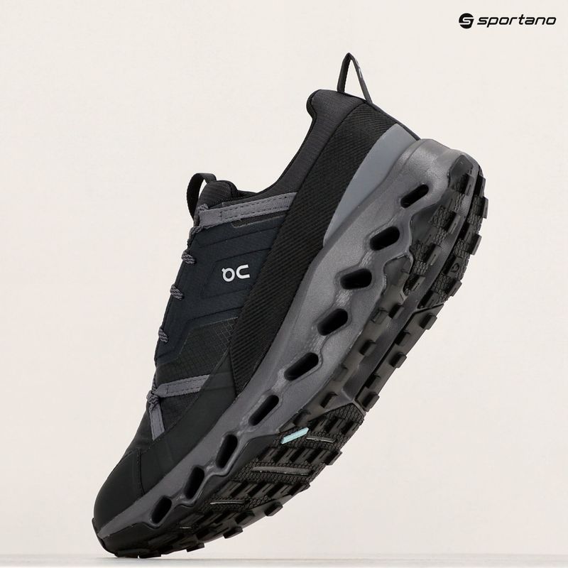 Scarpe da trekking da uomo On Running Cloudhorizon WP nero/eclipse 16