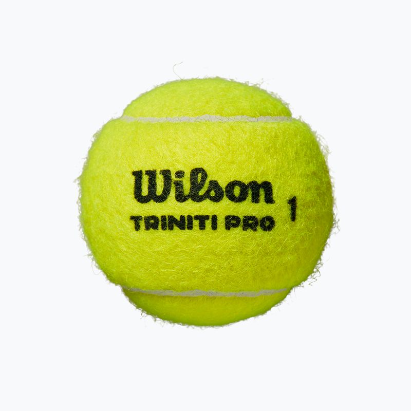 Palline da tennis Wilson Triniti Pro Tball 4 pezzi giallo WR8204801001 2