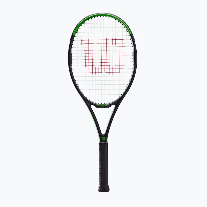 Racchetta da tennis Wilson Blade Feel 103 nero-verde WR083310U 7