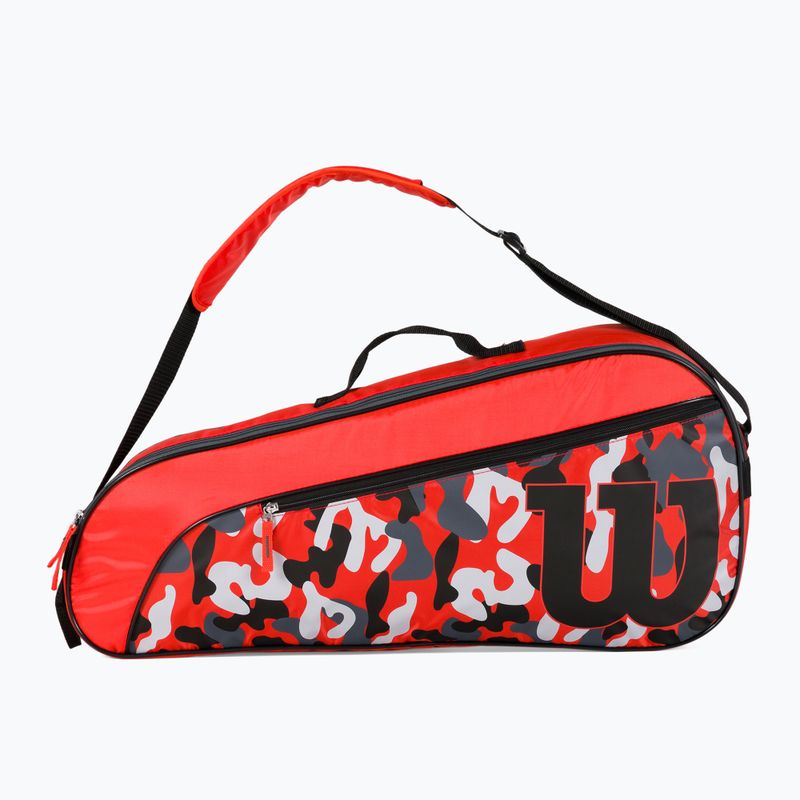 Wilson Junior Racketbag borsa da tennis per bambini rossa WR8017804001