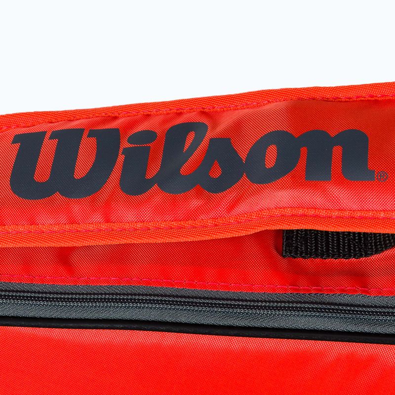 Wilson Junior Racketbag borsa da tennis per bambini rossa WR8017804001 3