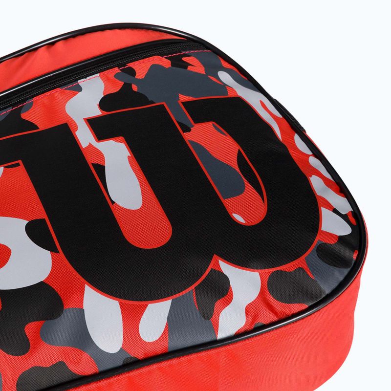 Wilson Junior Racketbag borsa da tennis per bambini rossa WR8017804001 4