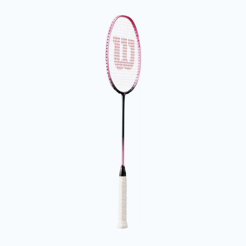 Racchetta da badminton Wilson Fierce 270 pink/white 2