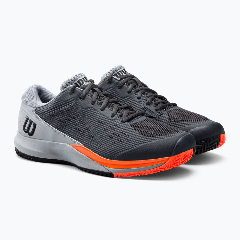 Scarpe da tennis da uomo Wilson Rush Pro Ace grigio WRS328660 5