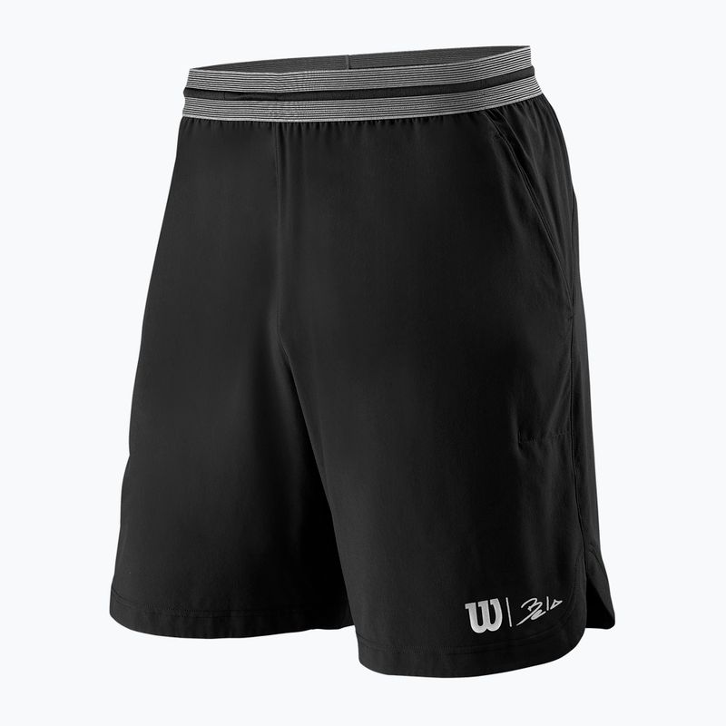 Pantaloncini da tennis da uomo Wilson Bela Power 8 Short II nero WRA806902