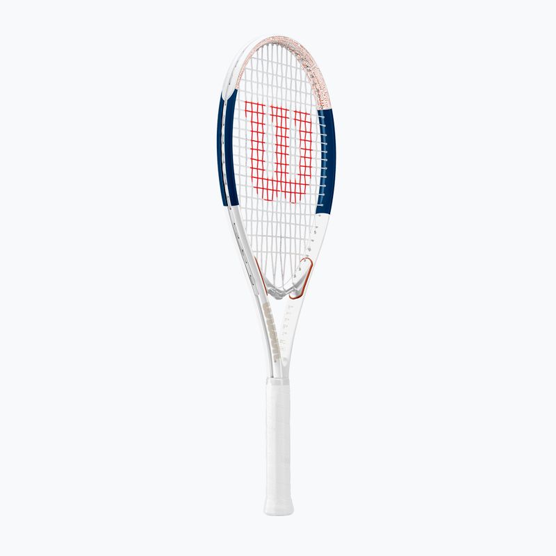 Racchetta da tennis Wilson Roland Garros Elite bianco e blu WR086110U 8