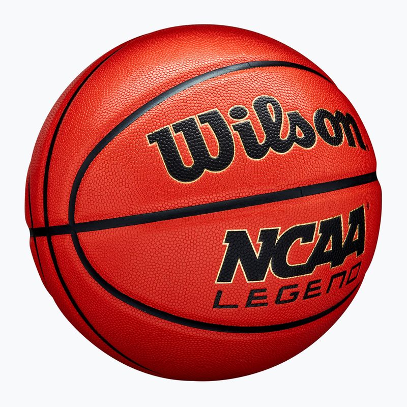 Wilson NCAA Legend arancione/nero taglia 6 basket 2