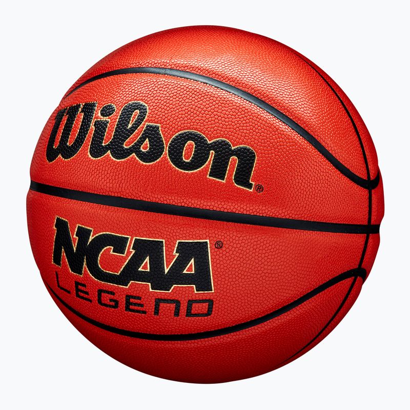 Wilson NCAA Legend arancione/nero taglia 6 basket 3