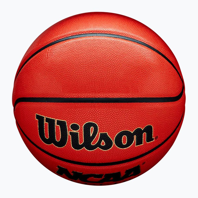 Wilson NCAA leggenda arancione / nero basket dimensioni 5 3