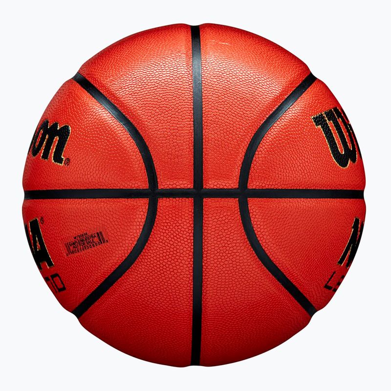 Wilson NCAA leggenda arancione / nero basket dimensioni 5 5