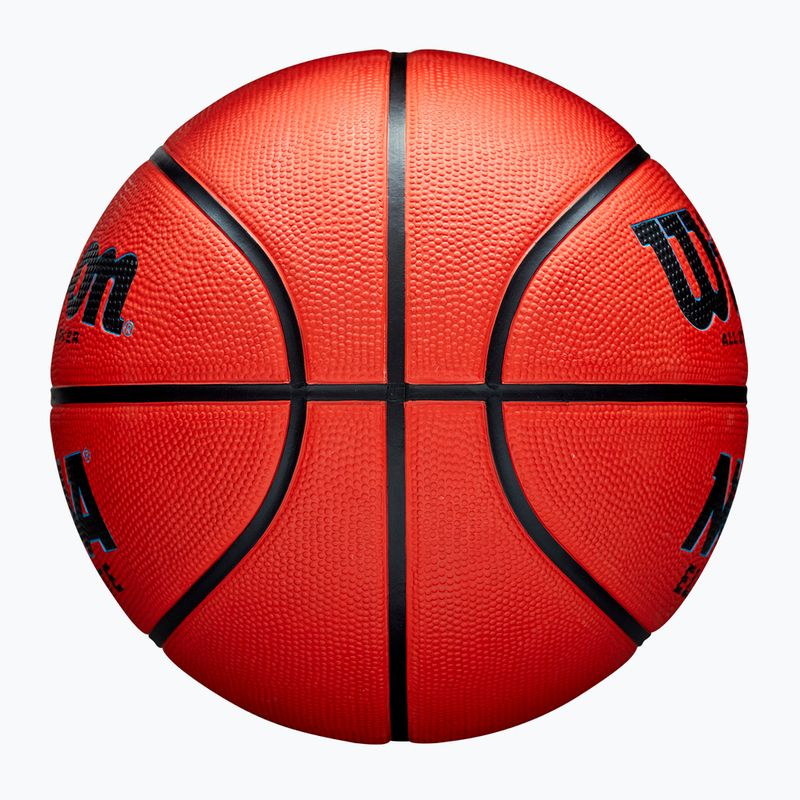 Wilson NCAA Elevate arancione/nero basket bambini taglia 5 6