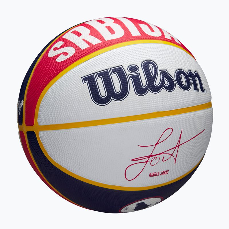 Wilson giocatore NBA locale Jokic blu dimensioni 7 basket 2