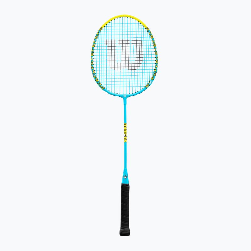 Set da badminton per bambini Wilson Minions 2.0 nero/giallo 2