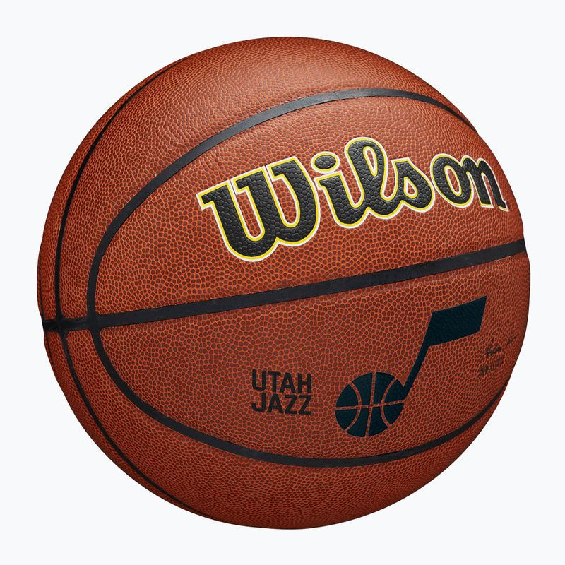 Wilson NBA Team Alliance Utah Jazz marrone dimensioni 7 basket 2