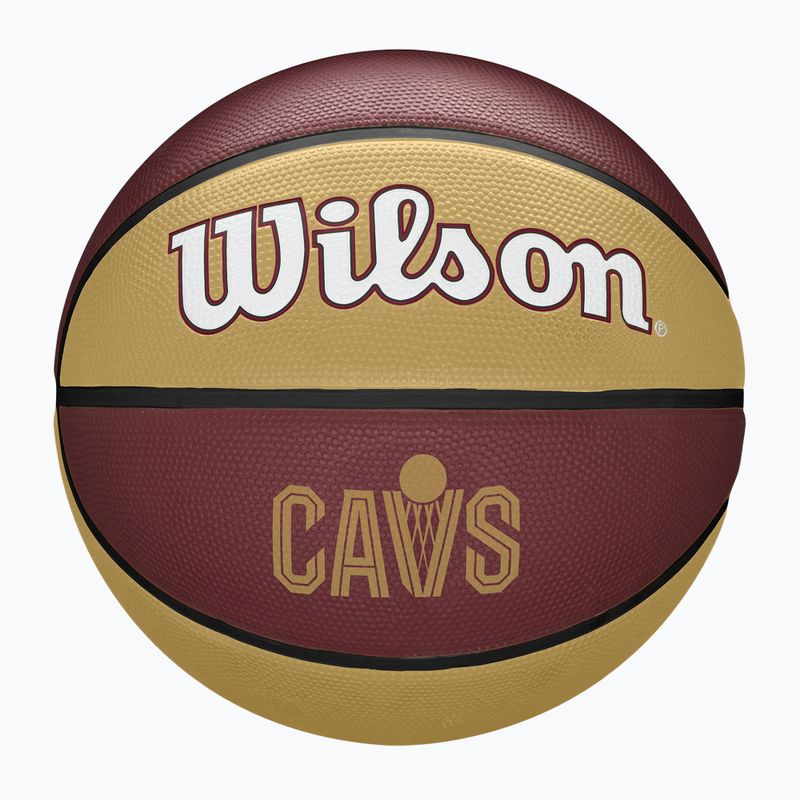 Wilson NBA Team Tribute Cleveland Cavaliers marrone basket taglia 7