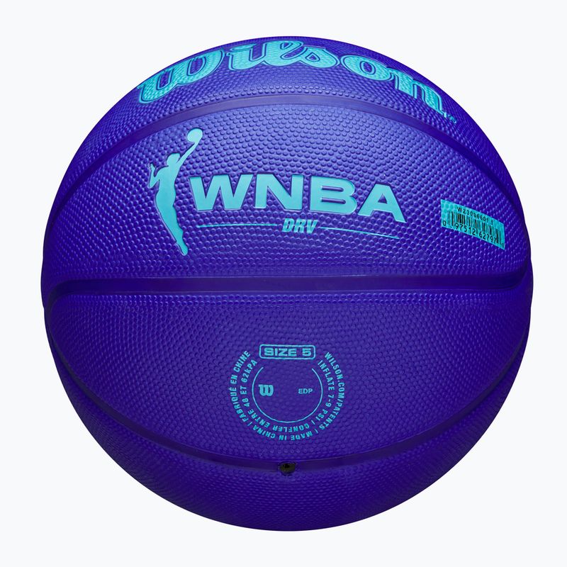 Wilson WNBA DRV basket blu / turchese dimensioni 6 5