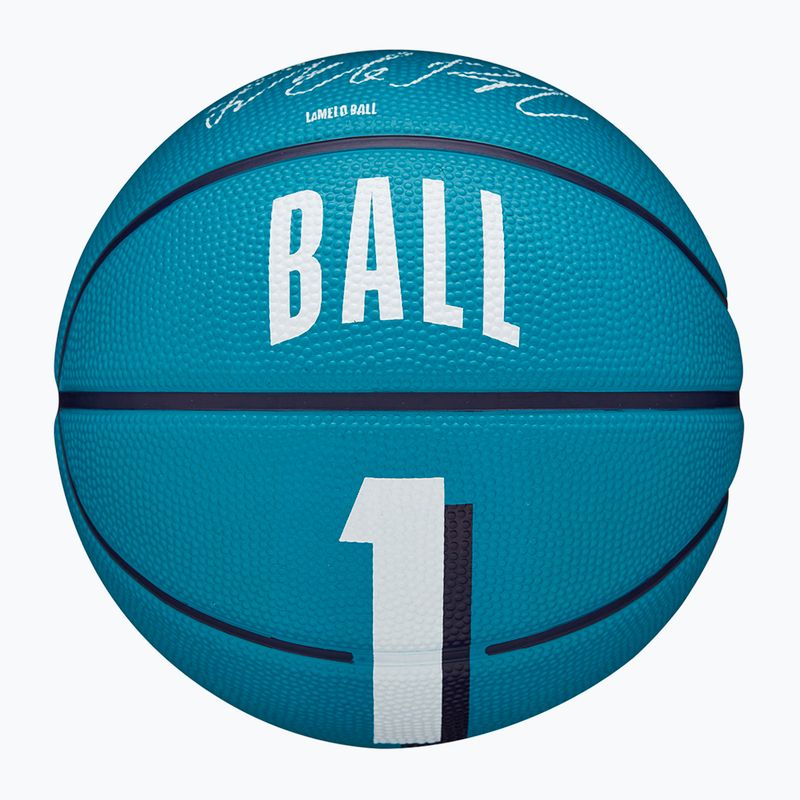 Pallacanestro da bambino Wilson NBA Player Icon Mini Lamelo blu misura 3 2