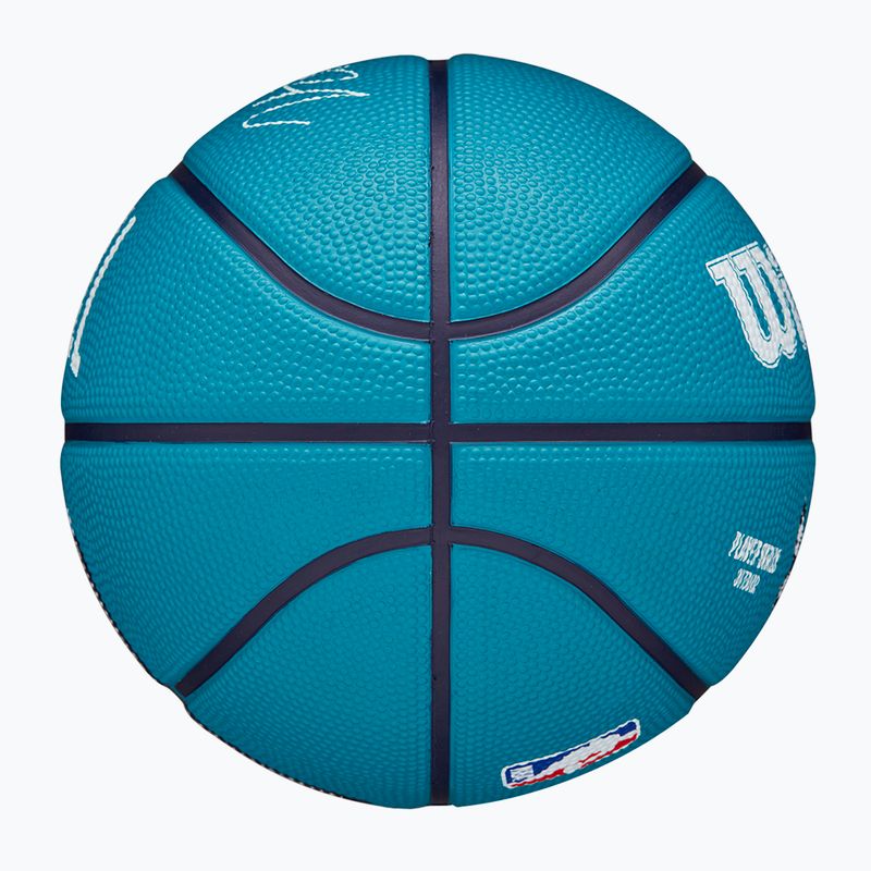 Pallacanestro da bambino Wilson NBA Player Icon Mini Lamelo blu misura 3 5
