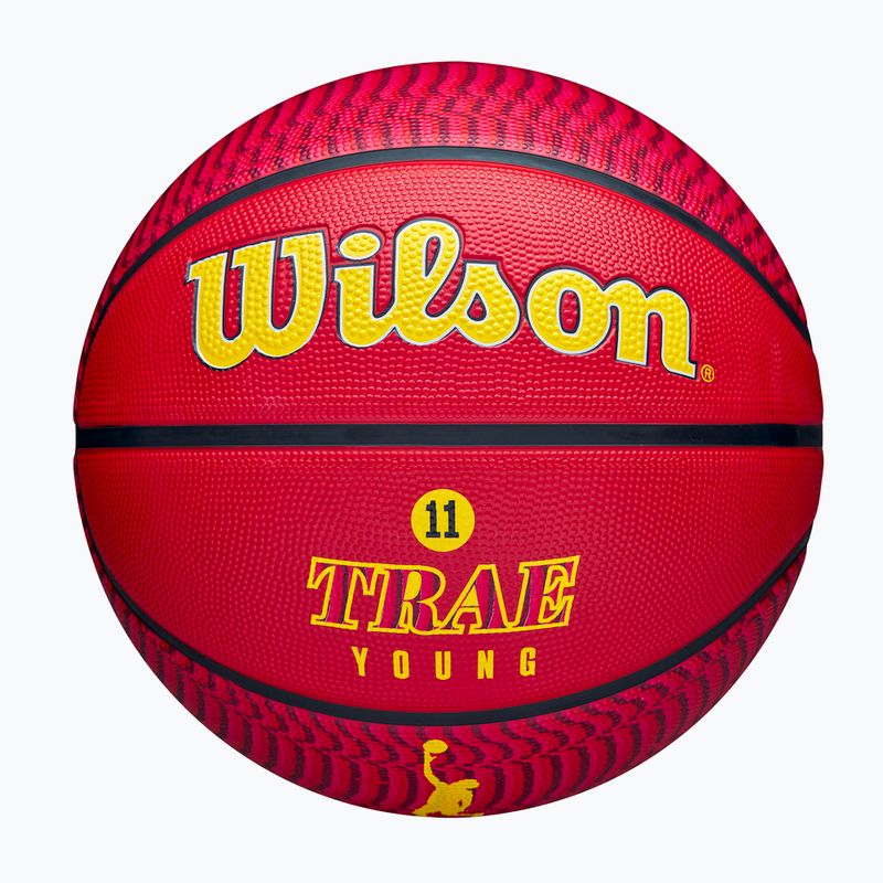 Wilson Giocatore NBA Basket Icona Outdoor Trae rosso dimensioni 7