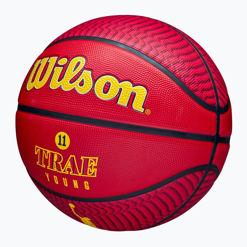 Wilson Giocatore NBA Basket Icona Outdoor Trae rosso dimensioni 7 3