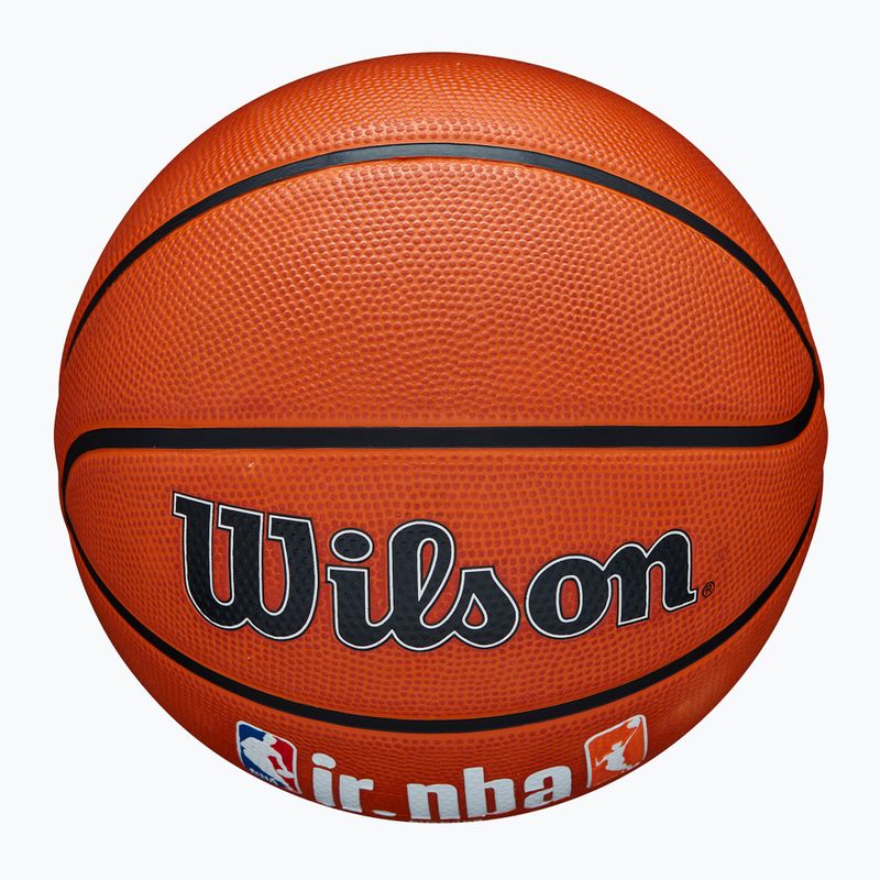 Wilson NBA JR Fam Logo Autentico Outdoor marrone basket dimensioni 7 4