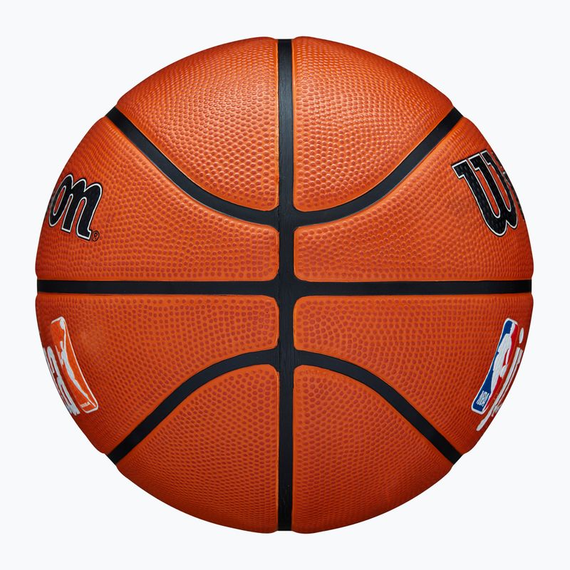 Wilson NBA JR Fam Logo Autentico Outdoor marrone basket dimensioni 7 6