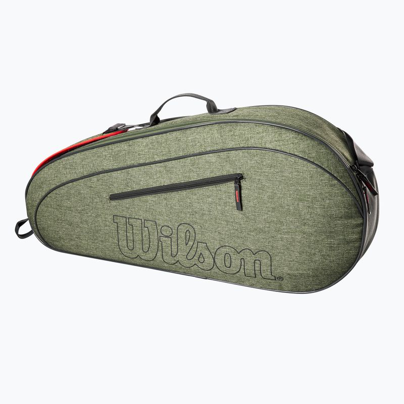Borsa da tennis Wilson Team 3Pk verde erica