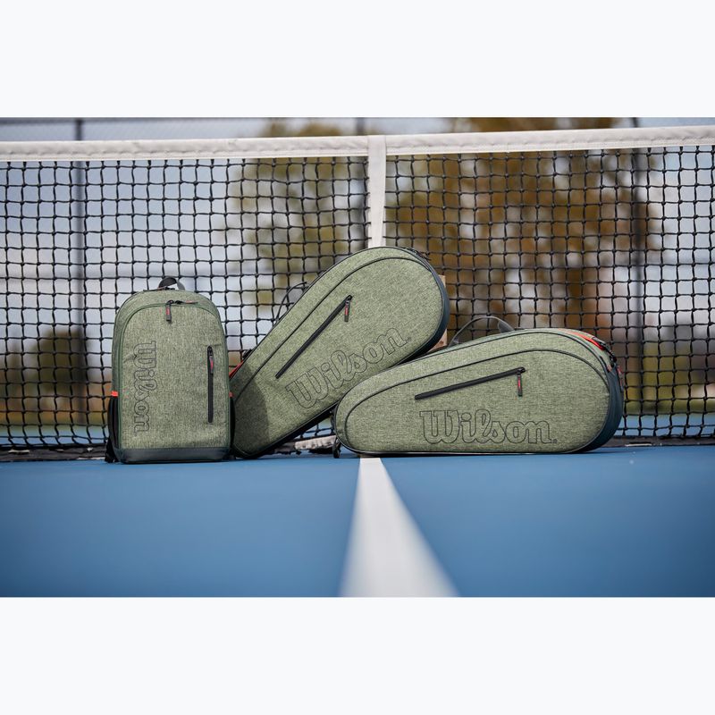 Borsa da tennis Wilson Team 6Pk verde erica 8