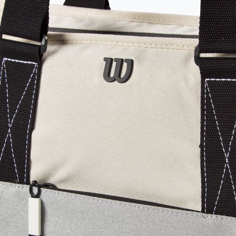 Wilson Donna Borsa da tennis Tote grigio/blu 4