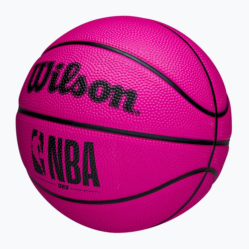 Pallacanestro per bambini Wilson DRV Mini rosa taglia 3 3